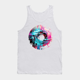 World City Circle Of Life Optimistic Fun Abstract Tank Top